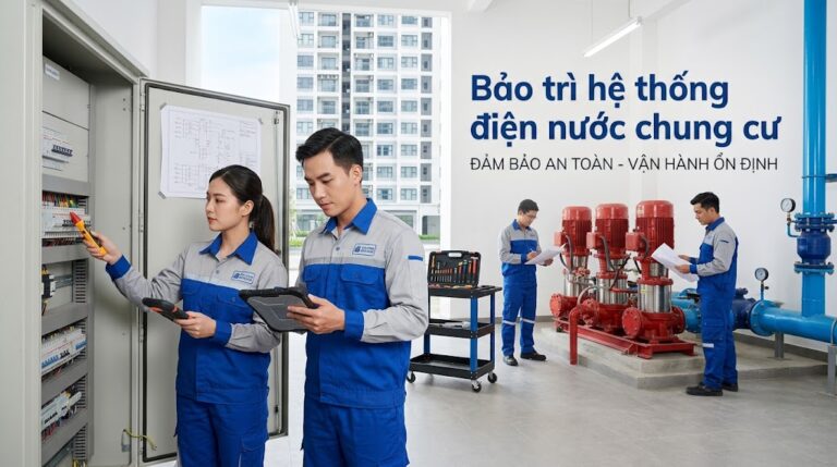 Bảo trì hệ thống điện nước chung cư khi nào là cần thiết?