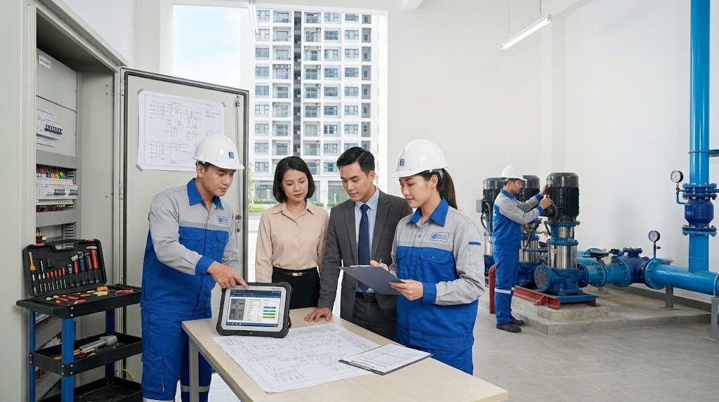 Bảo trì hệ thống điện nước chung cư khi nào là cần thiết?