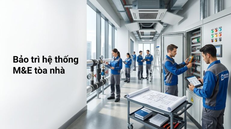 Bảo trì hệ thống M&E tòa nhà chuyên nghiệp, ổn định và hiệu quả