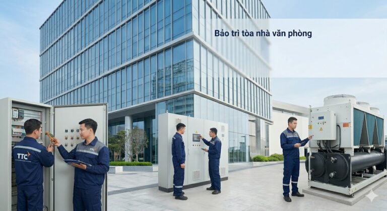 Bảo trì tòa nhà văn phòng chuyên nghiệp, nhanh và hiệu quả