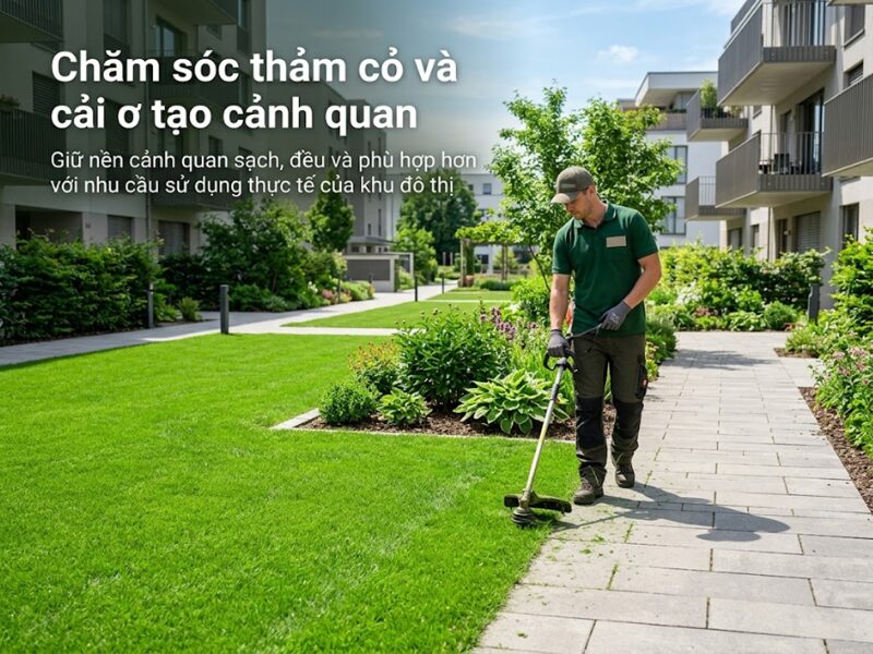 Dịch vụ chăm sóc cây xanh đô thị của TTC Group: Giải pháp giữ cảnh quan luôn gọn đẹp, đồng đều và bền vững chăm sóc cây xanh đô thị