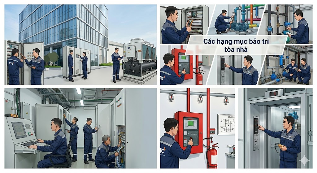 Dịch vụ bảo trì tòa nhà 
