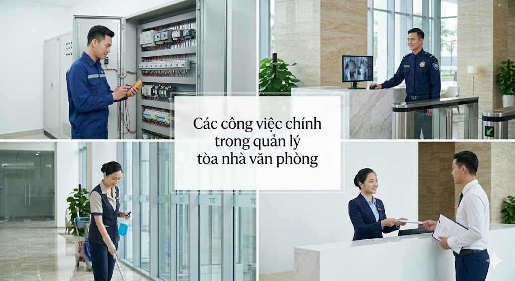 Dịch vụ quản lý tòa nhà văn phòng giúp vận hành ổn định và chuyên nghiệp hơn