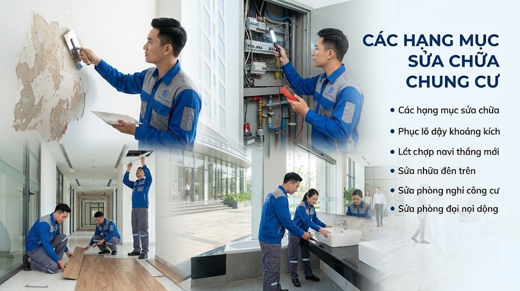 Dịch vụ sửa chữa chung cư uy tín, chuyên nghiệp cùng TTC Group Dịch vụ sửa chữa chung cư uy tín, chuyên nghiệp cùng TTC Group