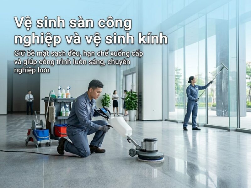 dịch vụ vệ sinh công nghiệp 