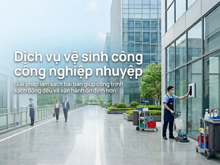 dịch vụ vệ sinh công nghiệp
