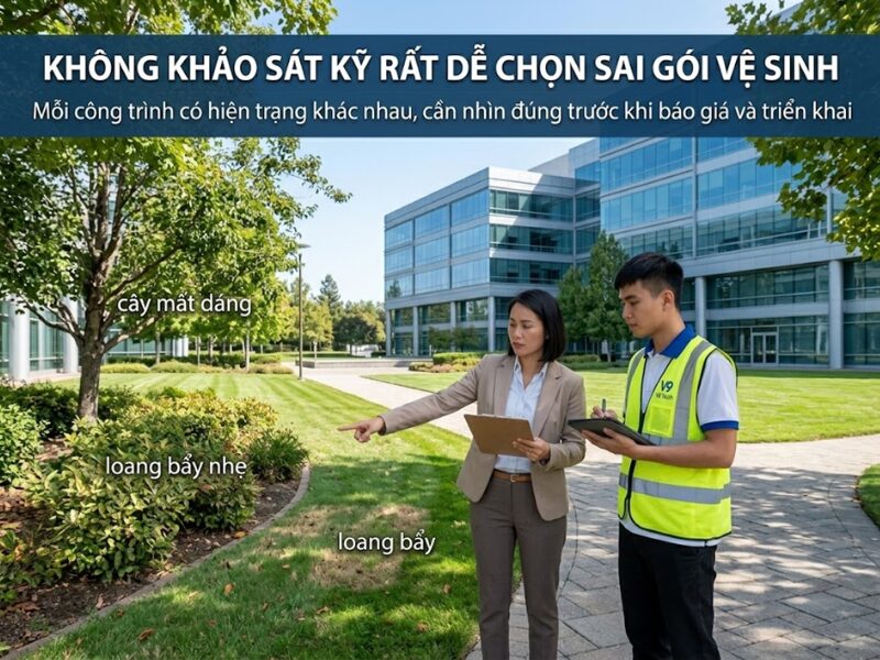 Những sai lầm khi thuê dịch vụ vệ sinh nhiều đơn vị vẫn gặp và cách chọn đúng từ đầu những sai lầm khi thuê dịch vụ vệ sinh