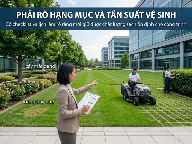 Những sai lầm khi thuê dịch vụ vệ sinh nhiều đơn vị vẫn gặp và cách chọn đúng từ đầu những sai lầm khi thuê dịch vụ vệ sinh