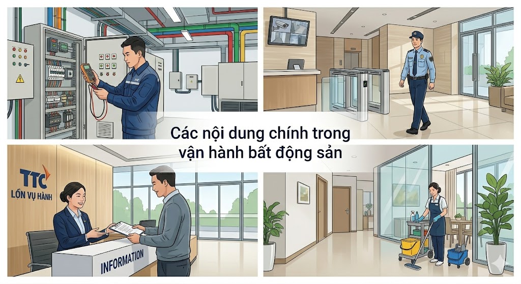 Quản lý vận hành bất động sản Quản lý vận hành bất động sản hiệu quả, chuyên nghiệp cùng TTC Group