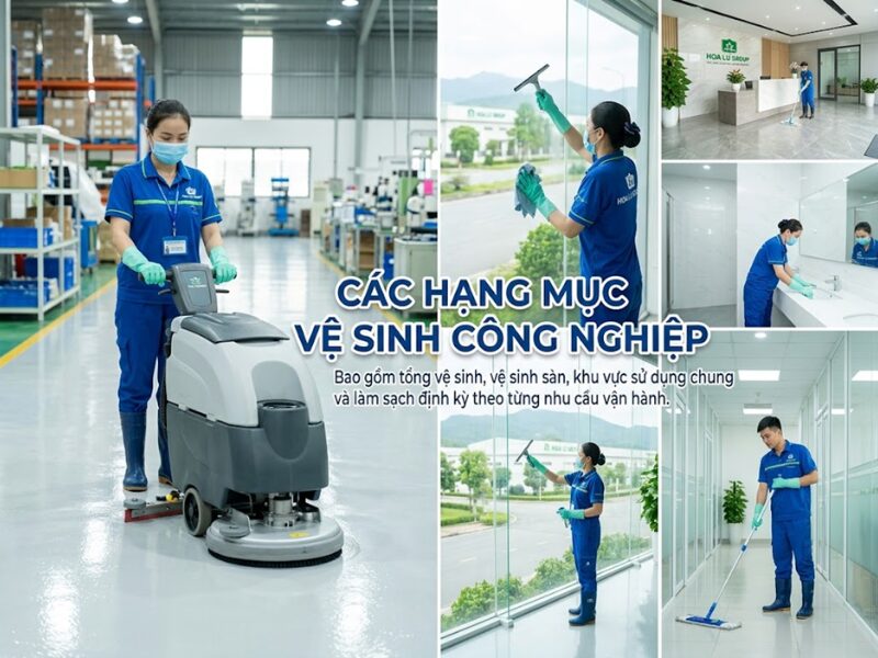 vệ sinh công nghiệp công nghiệp là gì 