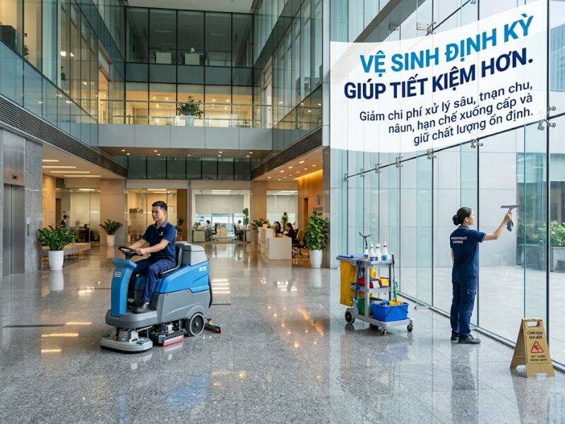 Vì sao nên vệ sinh theo định kỳ thay vì đợi bẩn mới xử lý? vì sao nên vệ sinh theo định kỳ